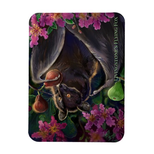 Livingstone Flying Fox Magnet (Vertikal)