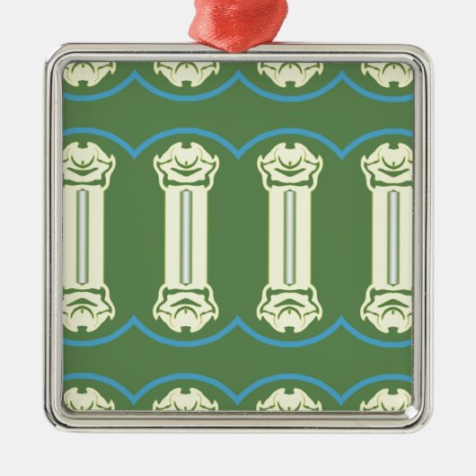 Livingstone Silbernes Ornament (Vorne)