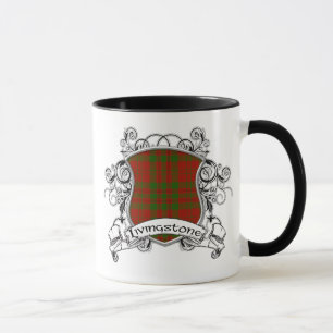 Livingstone Tartan-Schild Tasse