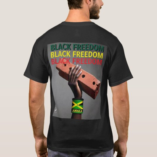 LIVITY BLACK LIEBE Basic Dark T - Shirt (Rückseite)