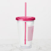 Liviys Cares Logo Acryltrinkbecher (Rechts)