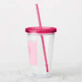 Liviys Cares Logo Acryltrinkbecher (Links)