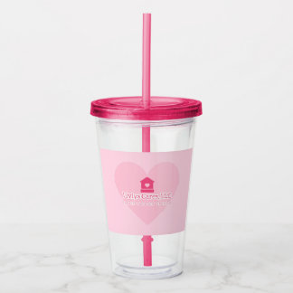 Liviys Cares Logo Acryltrinkbecher