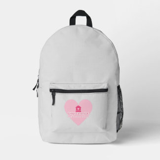 Liviys Cares Logo  Bedruckter Rucksack