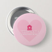Liviys Cares Logo Button (Vorne & Hinten)