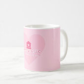 Liviys Cares Logo Kaffeetasse (VorderseiteRechts)
