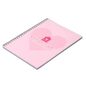 Liviys Cares Logo Notebook Notizblock (Linke Seite)