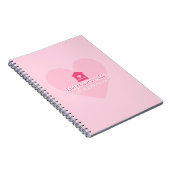 Liviys Cares Logo Notizblock (Rechte Seite)