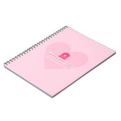 Liviys Cares Logo Notizblock (Linke Seite)