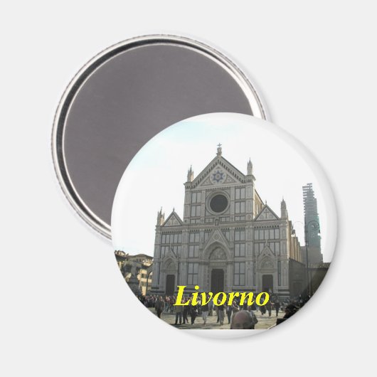 Livorno-Magnet Magnet (Vorderseite/Rückseite)
