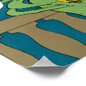 Livorno ~ Stagione Balneare Poster (Ecke)