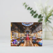 LIVRARIA LELLO POSTKARTE (Stehend Vorderseite)