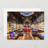 LIVRARIA LELLO POSTKARTE (Vorne/Hinten)
