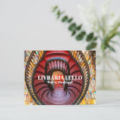 Livraria Lello Postkarte (Stehend Vorderseite)