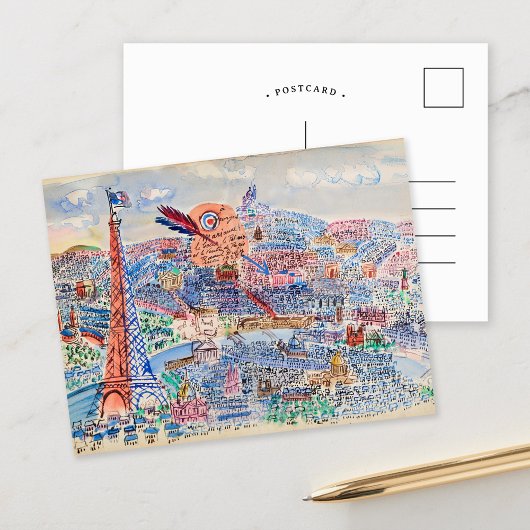 Livre d'or de Marianne | Raoul Dufy Postkarte