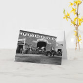 Livree-Stall, 1865 Karte (Gelbe Blume)