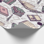 Livros para ler geschenkpapier (Ecke)