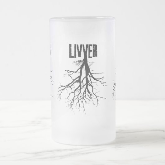 LIVVERFROST MATTGLAS BIERGLAS (Mittel)