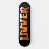 livversk8beer skateboard (Vorderseite)