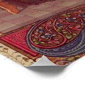 Livy Writing und die Stiftung von Rom Poster (Ecke)