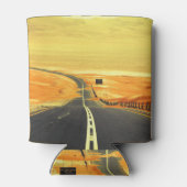 Liwa Oasis Asphalt Road, Dunes. Dosenkühler (Rückseite)