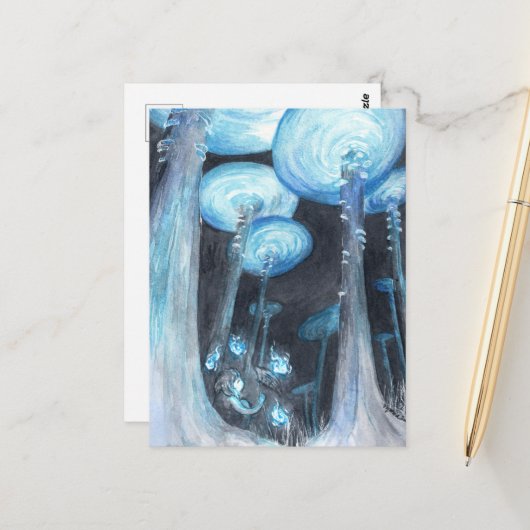 Liwanag/Light- DNM-Postkarten Postkarte (Vorderseite/Rückseite Beispiel)