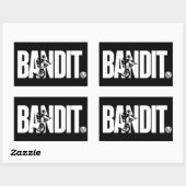 LixBMX "Bandit"-Aufkleber Rechteckiger Aufkleber (Blatt)