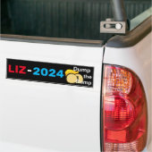 Liz 2024 wirft den Autoaufkleber auf die Müllhalde (Auf Lkw)
