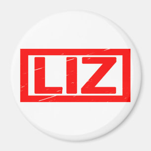 Liz Briefmarke Magnet