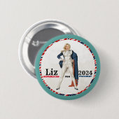 Liz Cheney 2024 Button (Vorne & Hinten)