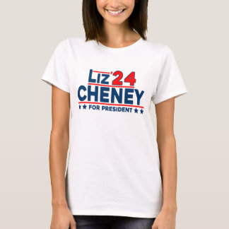 Liz Cheney 2024 für Präsident T-Shirt