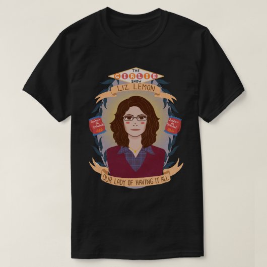 Liz Lemon Classic T - Shirt (Design vorne)