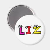 Liz Magnet (Vorderseite/Rückseite)