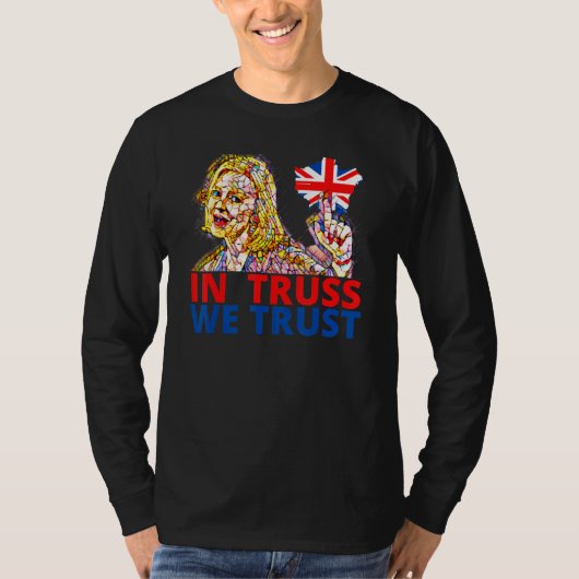 Liz Truss  Richi Sunak British Wealthy Tory member T-Shirt (Vorderseite)