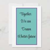 Liz Truss wird bis Weihnachten weg sein Dankeskarte (Rückseite)