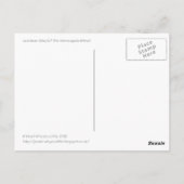 Liza Bean Bitey (TM) Postkarte 1 (Rückseite)