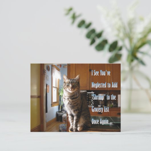 Liza Bean Bitey (TM) Postkarte 2 (Stehend Vorderseite)