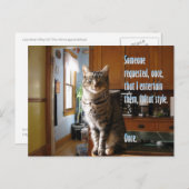 Liza Bean Bitey (TM) Postkarte 3 (Vorne/Hinten)