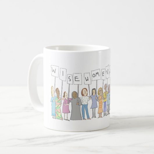 LIZA DONNELLY KLUGE FRAUEN FÜR KAFFEETASSE (Vorderseite Links)