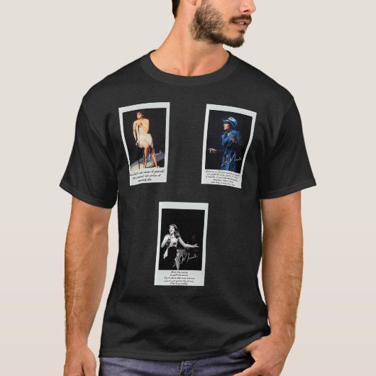 Liza Minnelli Sticker Set / T-Shirt (Vorderseite)