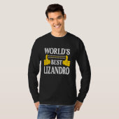 Lizandro Persönlicher Name Vorname Weltbeste Liz T-Shirt (Vorne ganz)