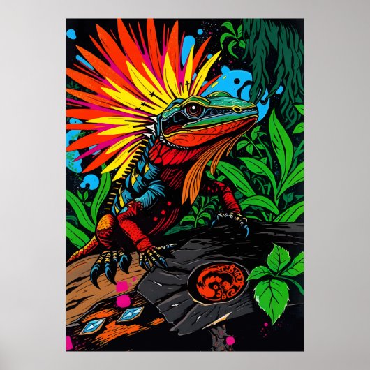 Lizard Amidt, die Grünen Poster (Vorne)