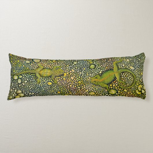 Lizard an Lizard Body Pillow Seitenschläferkissen (Vorderseite)