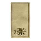 Lizard Apothecary Label (Vorne)