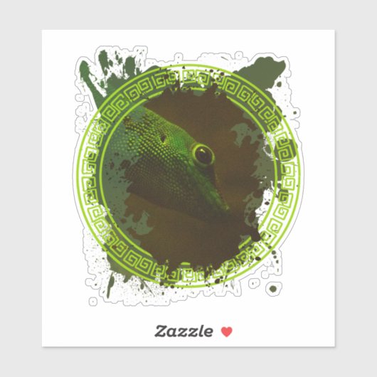 Lizard Art Aufkleber (Blatt)