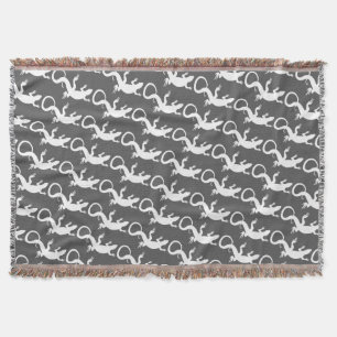 Lizard Art Blankets Reptile Lizard Throw Blanket Decke