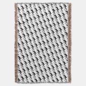 Lizard Art Blankets Reptile Lizard Throw Blanket Decke (Vorderseite Vertikal)
