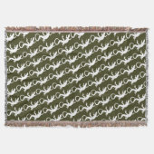 Lizard Art Blankets Reptile Lizard Throw Blanket Decke (Vorderseite)