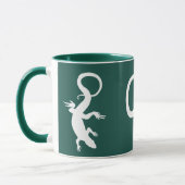 Lizard Art Coffee Cup Cool Reptile Lizard Tasse (Links)