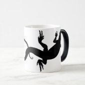 Lizard Art Coffee Cup Cool Reptile Lizard Tasse (VorderseiteRechts)